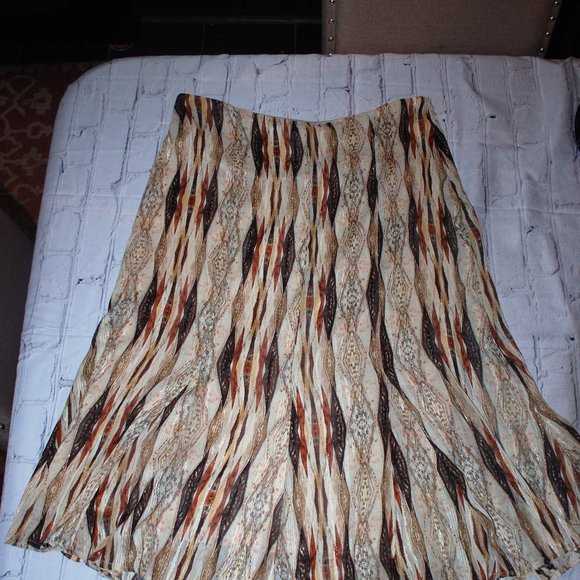 NWT Dress Barn Plus Glimmer Skirt - Picture 7 of 7
